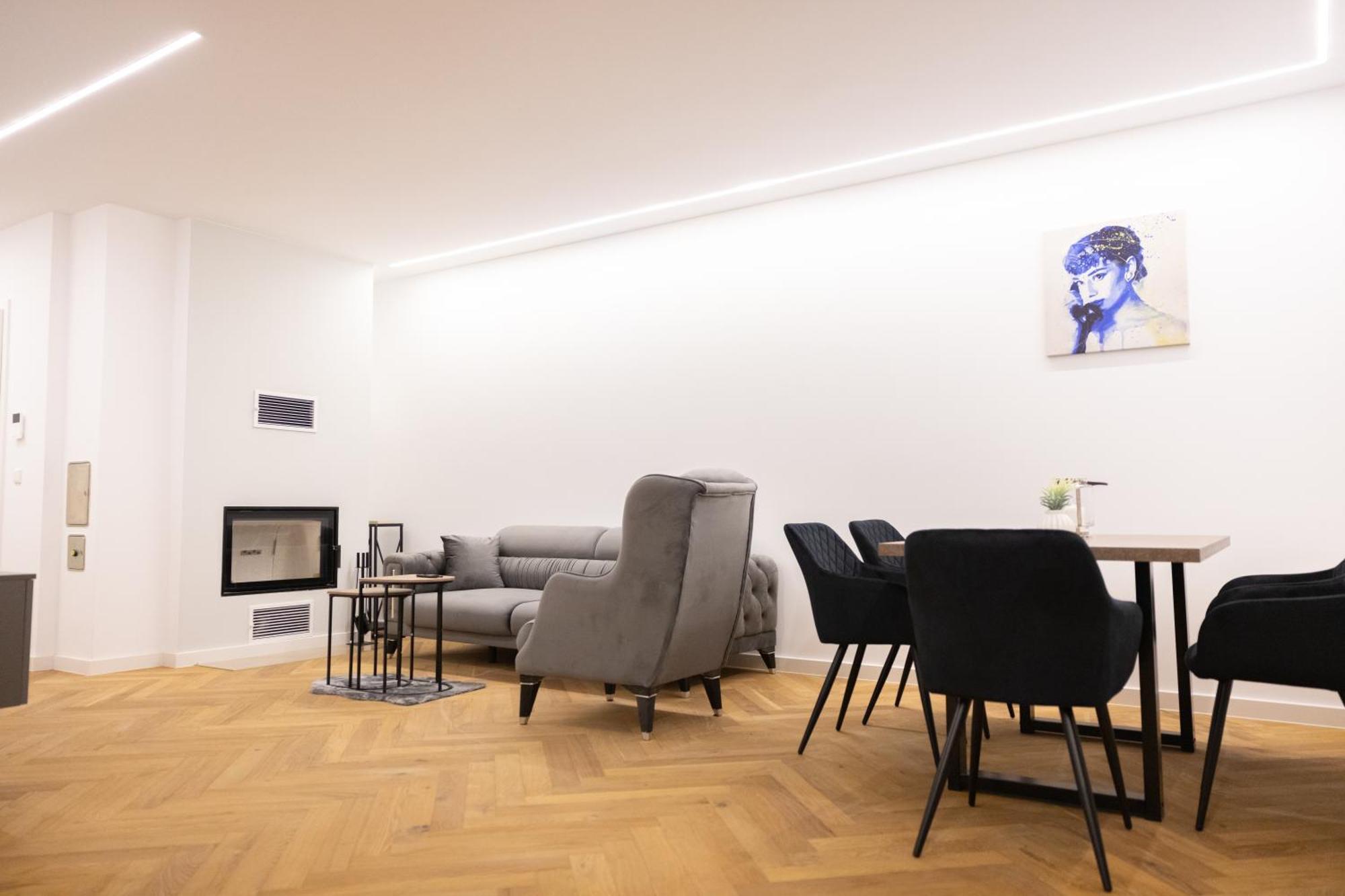 Neubau Apartment Mit Kamin Und Terrasse In Premium Lage Parkplatz Inklusive Μπίλεφελντ Εξωτερικό φωτογραφία