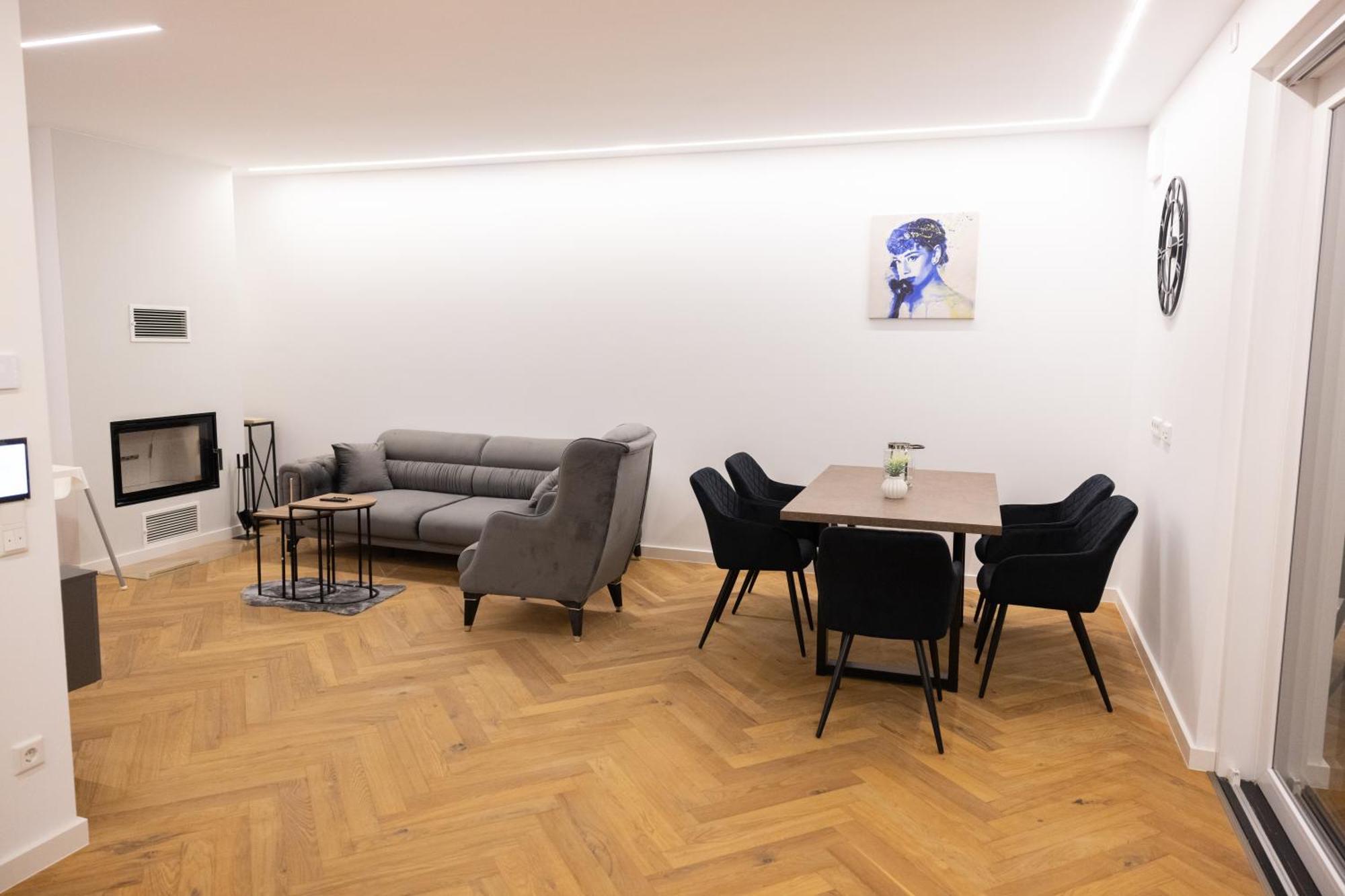 Neubau Apartment Mit Kamin Und Terrasse In Premium Lage Parkplatz Inklusive Μπίλεφελντ Εξωτερικό φωτογραφία